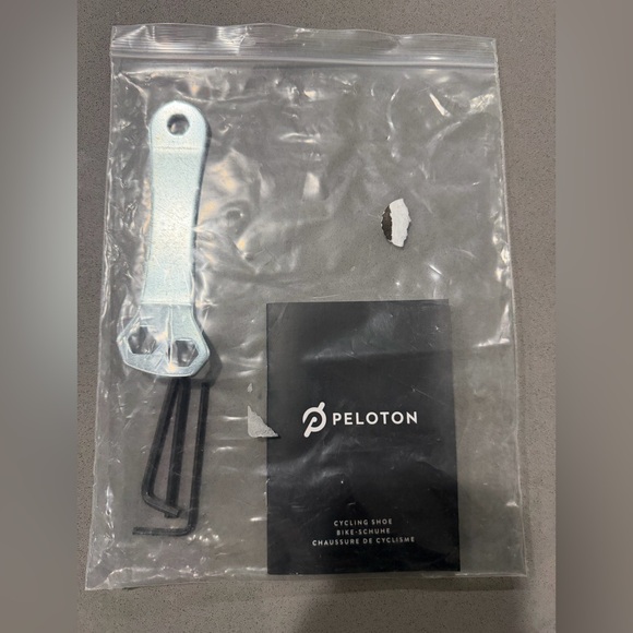 Peloton Black Cycling Shoe Tool Kit with Silver Wrench - Picture 6 of 6